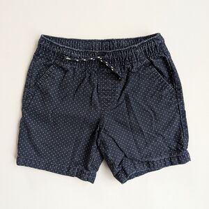 Cat & Jack Dark Blue Kids Shorts with White Dots